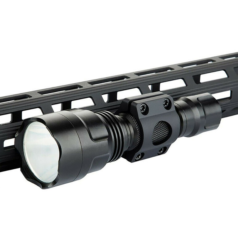 Tactical Flashlight Mount 1" Ring Mount for Flashlight Scope fit M-LOK Rail