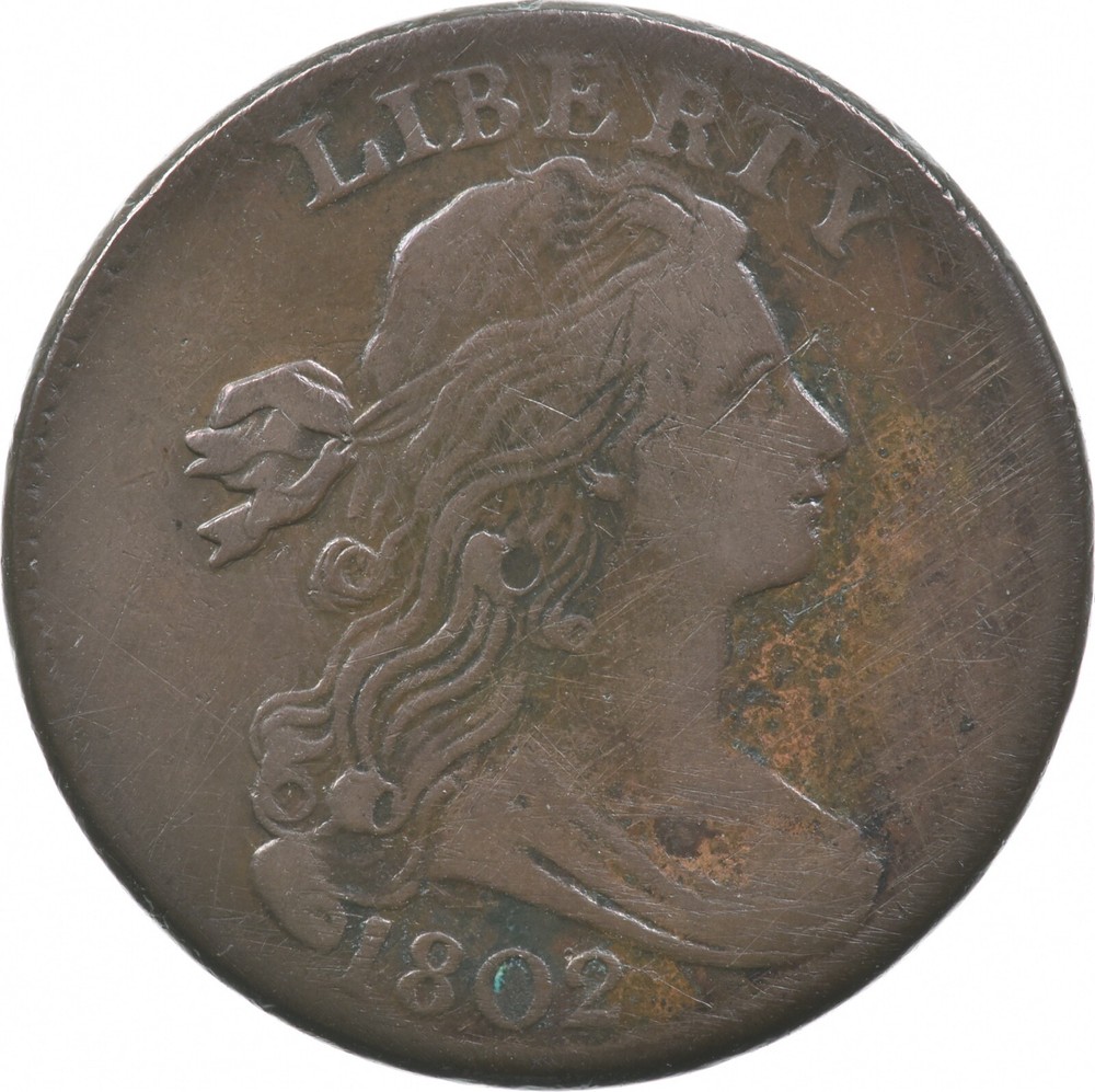1802 Draped Bust Large Cent *4778