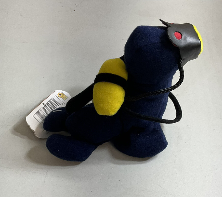 Meanies "Navy Seal" Series 1 Beanie Plush Collectable Vintage 1997