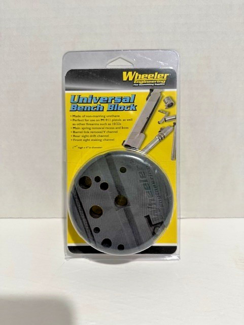 Wheeler Engineering Universal Bench Block New in Plastic