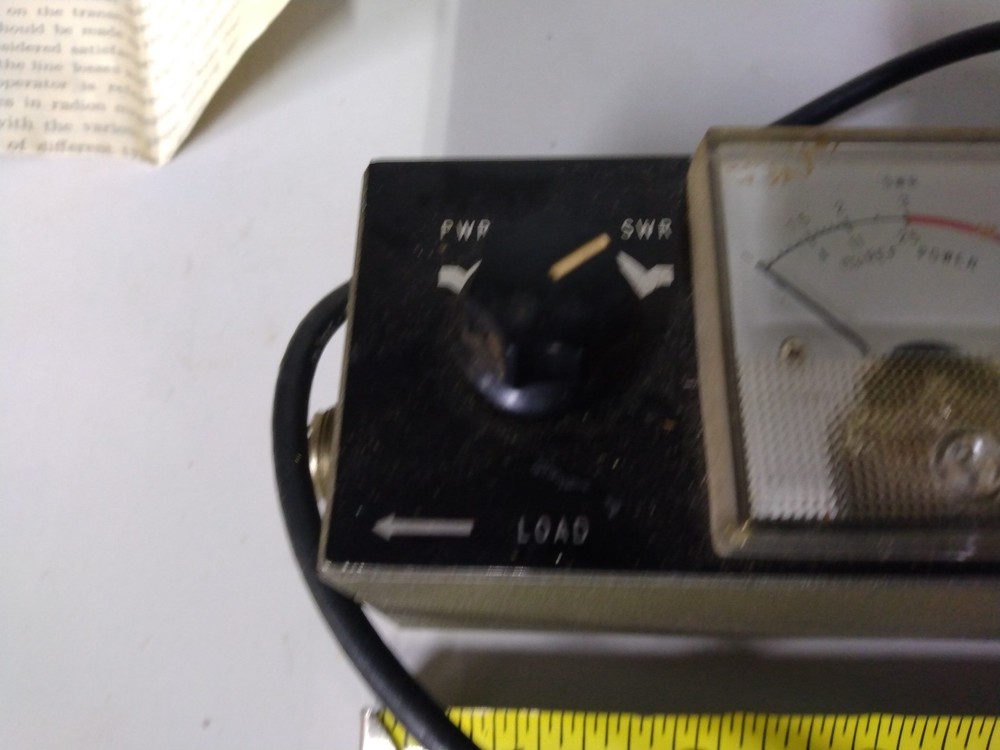Vtg Calrad Standing Wave Bridge Meter