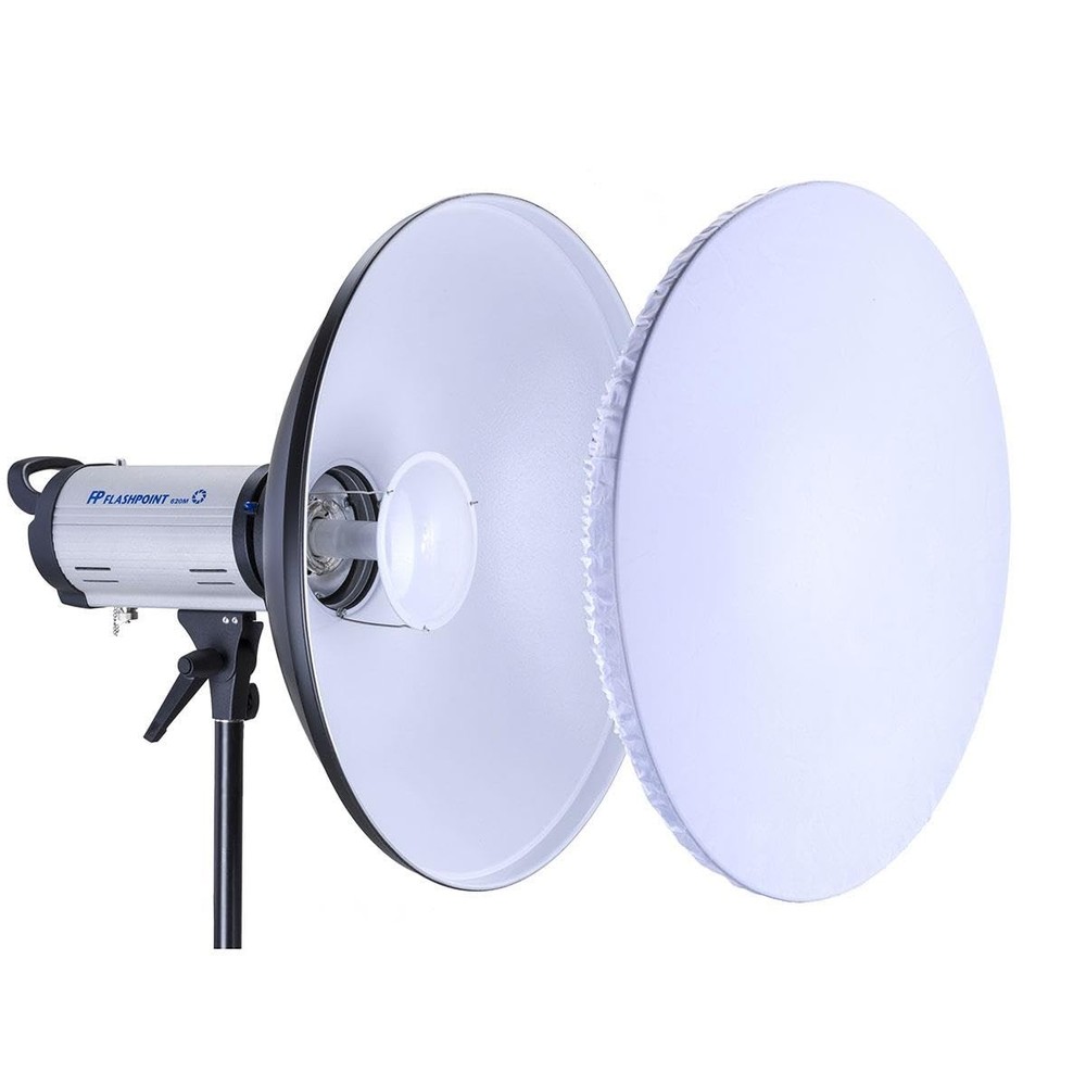 17" White Beauty Dish for Flashpoint Mount