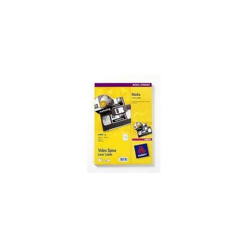 Avery Video Plug Label Pack 25 Sheets L7674-25