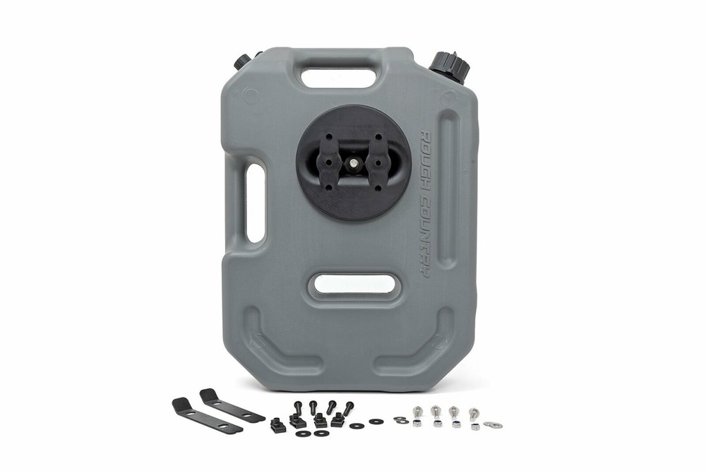 Rough Country 10L Fluid Container w/ Locker - Gray