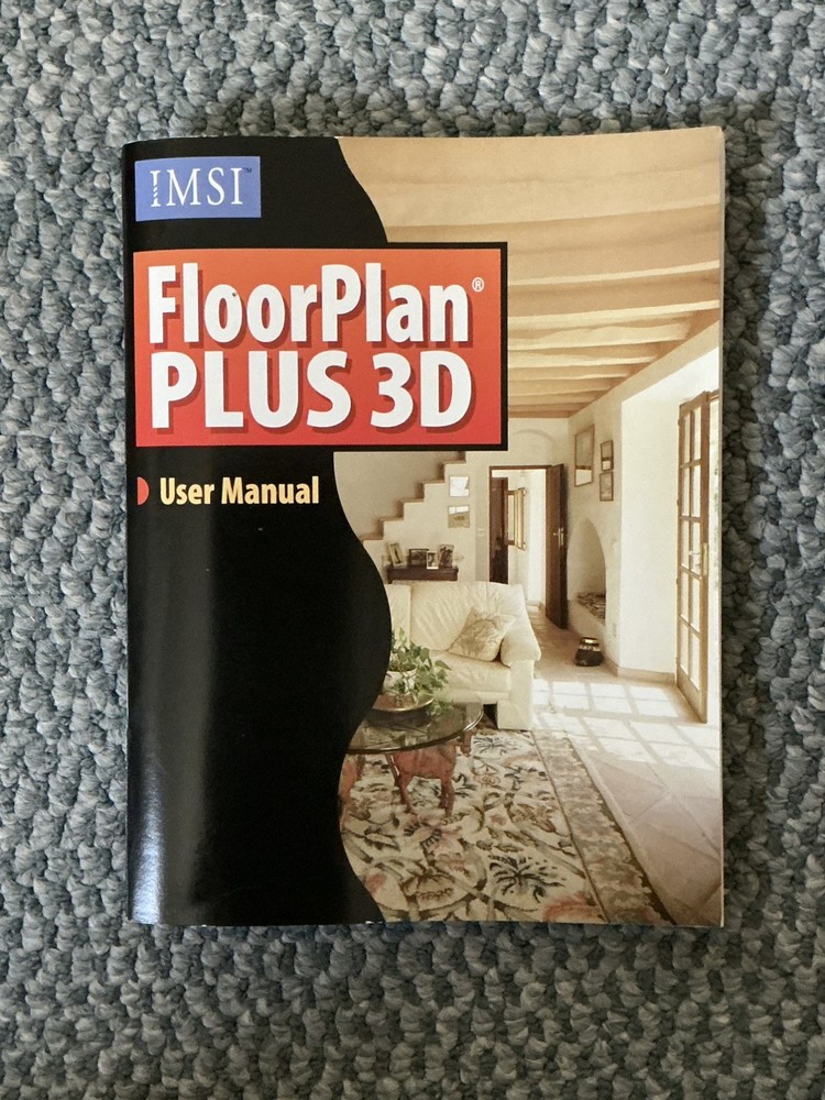 IMSI FloorPlan Plus 3D Garden Designer PC Software. CD’s & Floopy disk