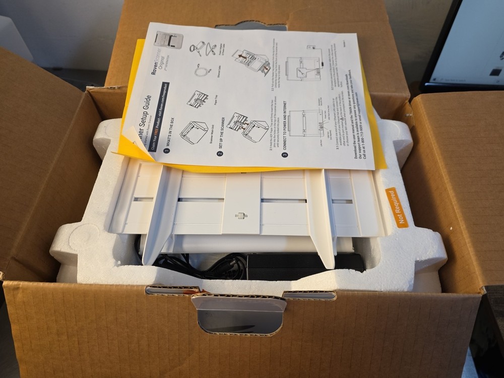 Raven Original 2nd Gen Duplex Document Scanner 8" Touchscreen - See Description