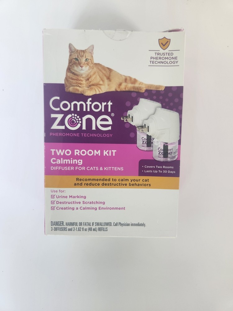 Comfort Zone 2 Room Kit, 2 Diffusers, and 2 Refills pack, NEW
