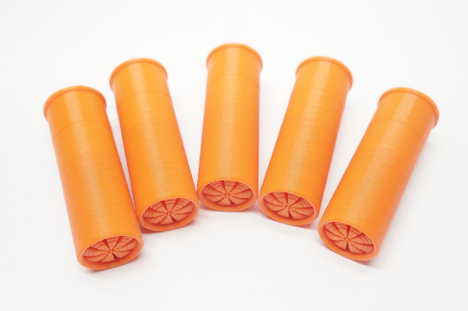 12Ga Snap Caps - Orange Safety Trainer Dummy Rounds 5Pc