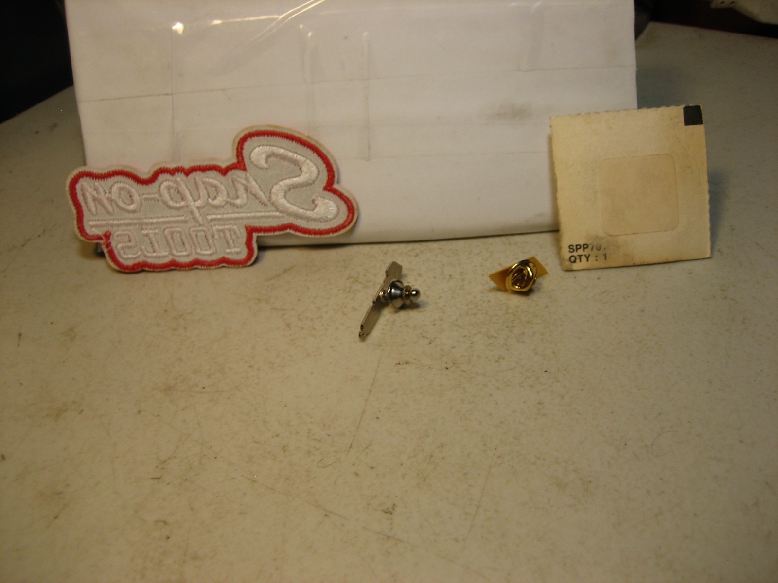 SNAP-ON LOGOS/PINS (4 PIECES) NEW