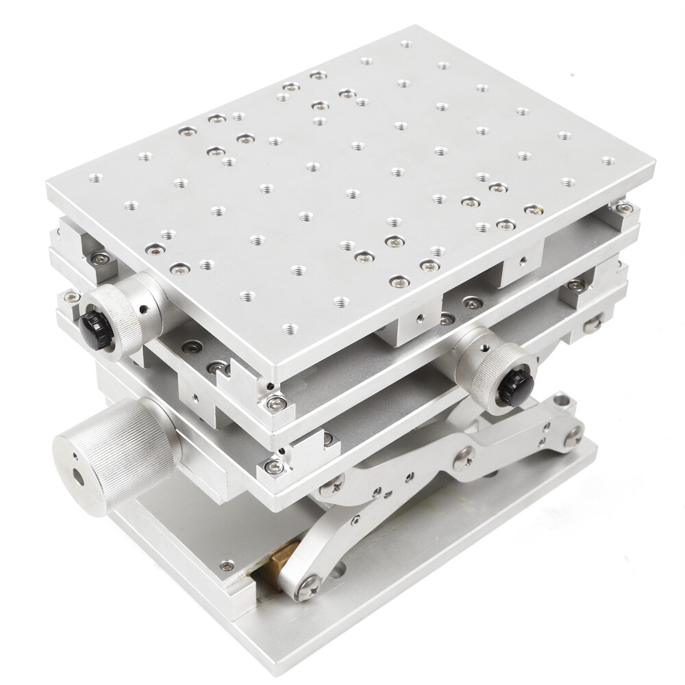 XYZ 3 Axis Positioning Moving Table Workbench Laser Marking Machine 210*150mm