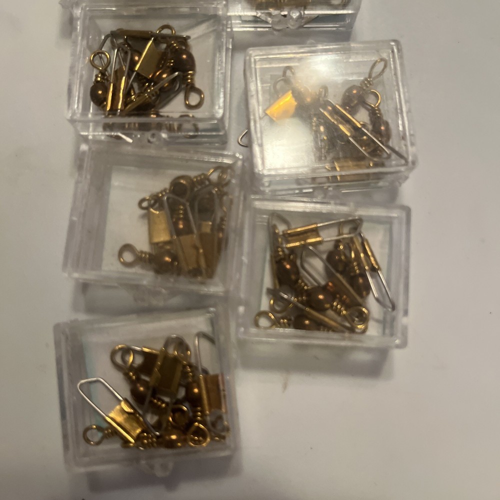 Dolphin Brass Swivel size 7( 7 PacksOf 5)