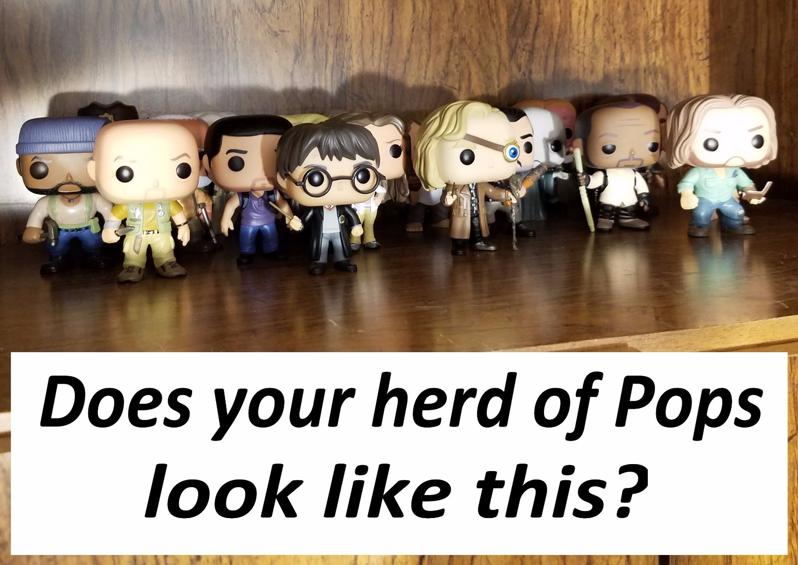 10 inch 3-Tier White Funko Pop! Display Shelf Stand with Equal Length Shelves