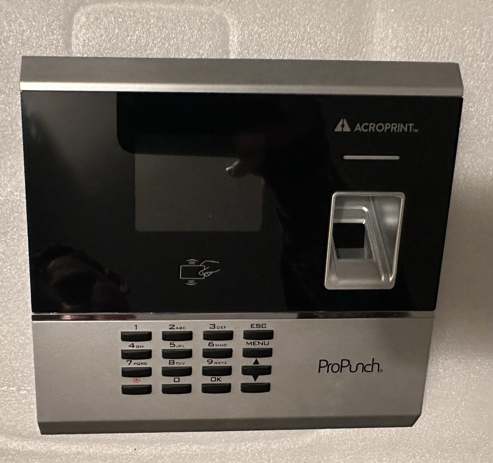 Acroprint ProPunch Time Clock System for Employees