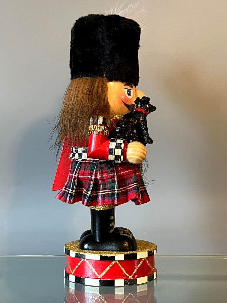 MacKenzie - Childs Tartastic Scottish Nutcracker