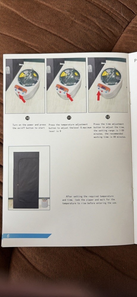 Portable Steam Sauna Tent