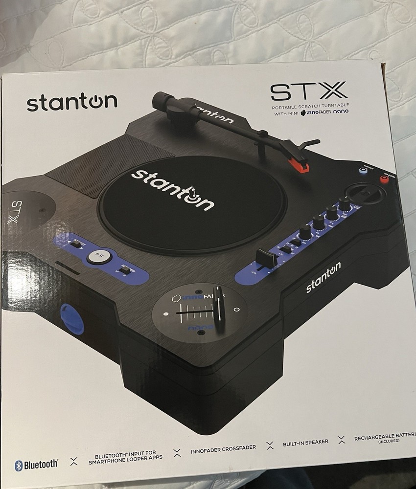 Stanton STX Portable Scratch Turntable with Mini Innofader Nano