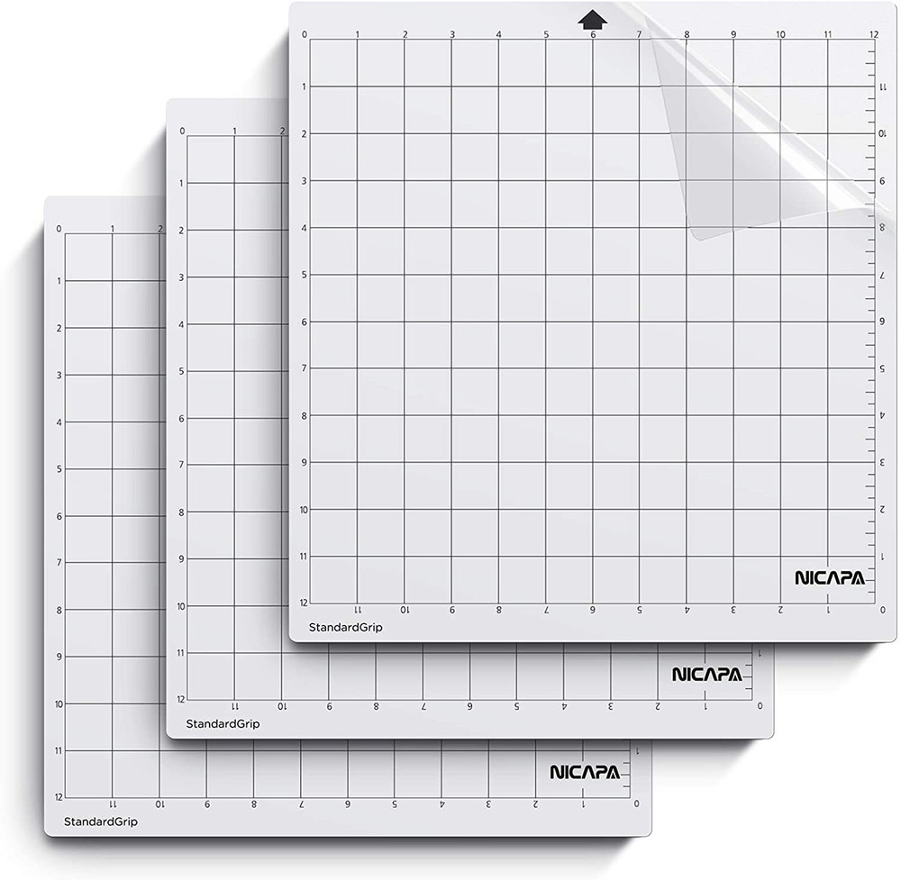 Silhouette CAMEO 12X12 Replacement Cutting Mat 3Pack Strong Tacky Surface US