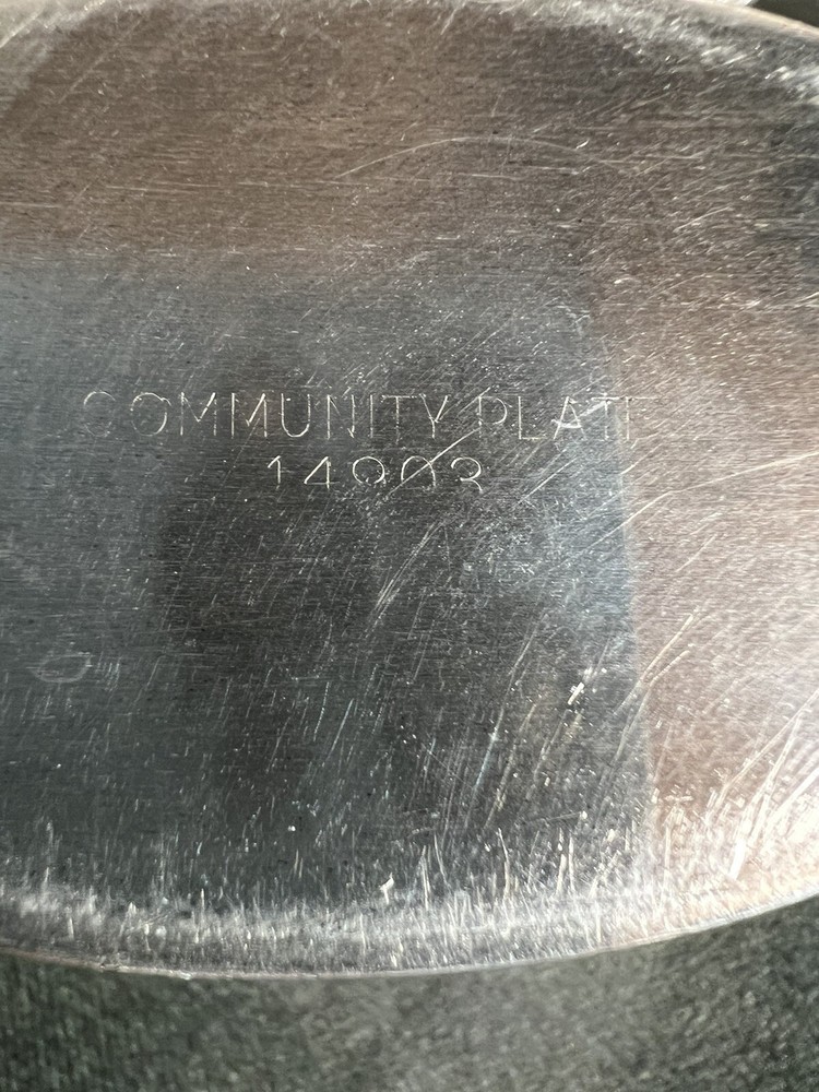 Paul Revere Silverplate Hollowware By Oneida Silver Sugar and Creamer