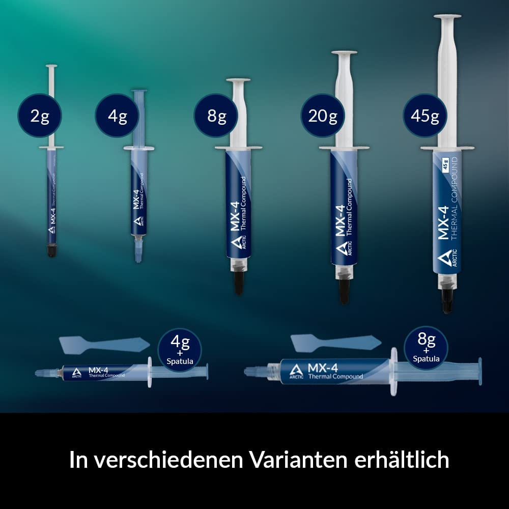 ARCTIC MX-4 Thermal Paste (4g) - High Performance for CPU/GPU, Non-conductive