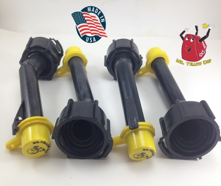 4 - Blitz Gas Can Nozzle Spouts Rings Caps Replacement Vintage 900094 900092 NEW
