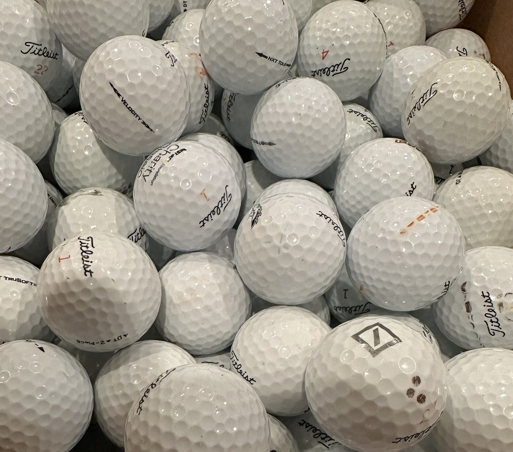 100 Titleist Golf Balls - Used