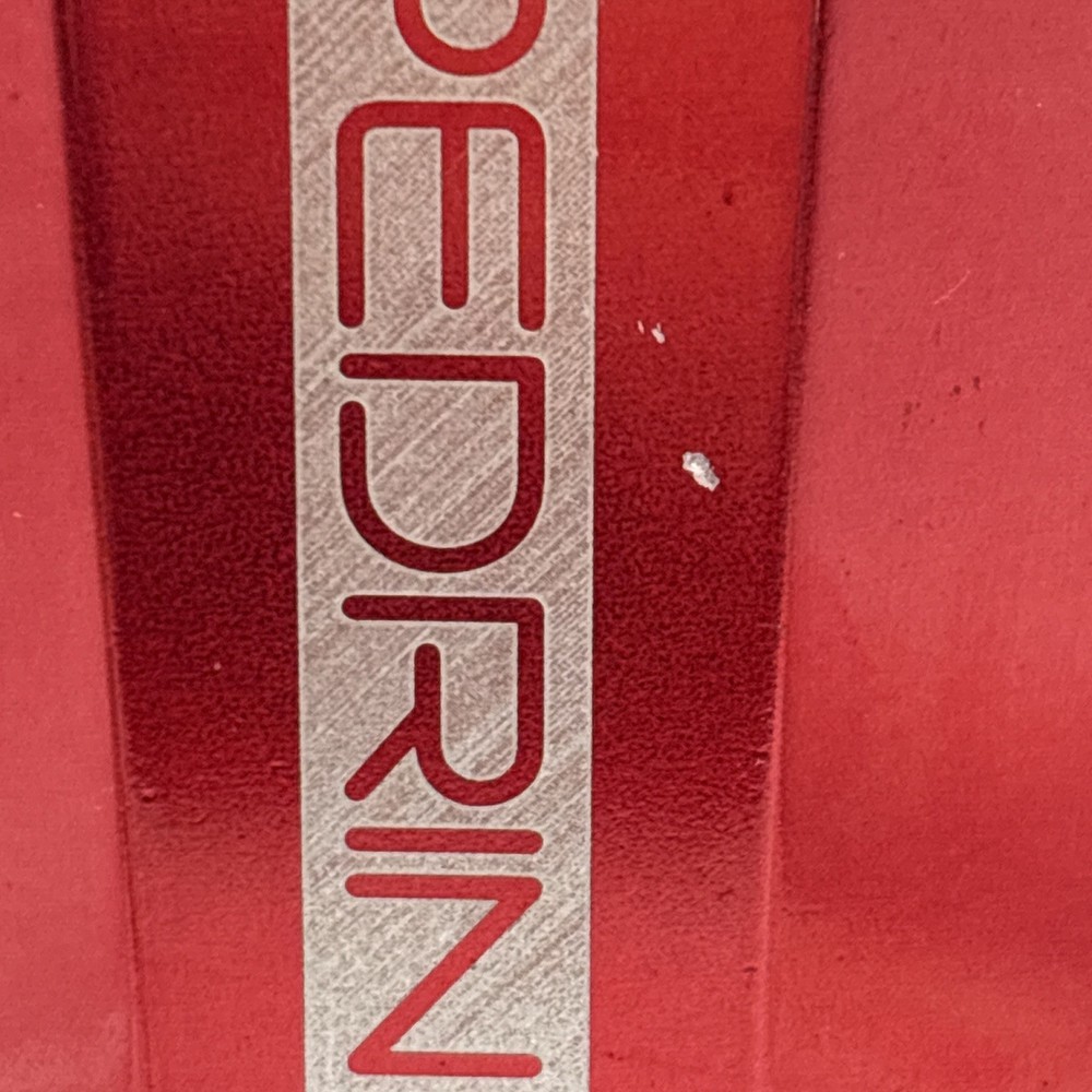 Pedrini Infinity Coffee Maker, Red Aluminium, 6 Cups