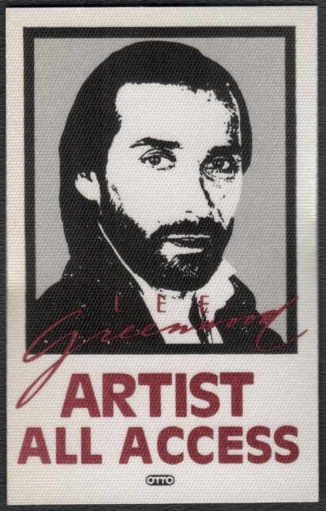 Lee Greenwood Backstage Pass - Cloth Pass