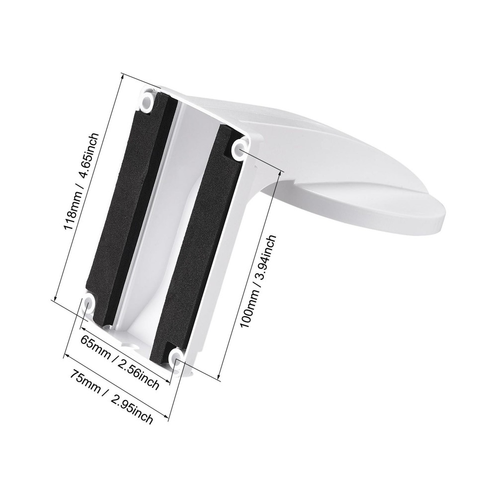 Security Camera Bracket Plastic Wall Mount Stand 170mm Height for CCTV