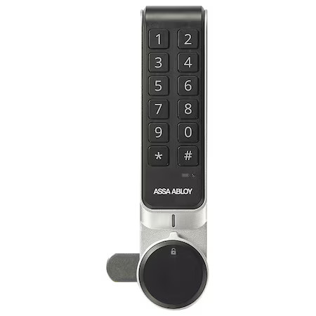 Hes Kp20 Elect Keyless Lock, Keypad, 6 In H