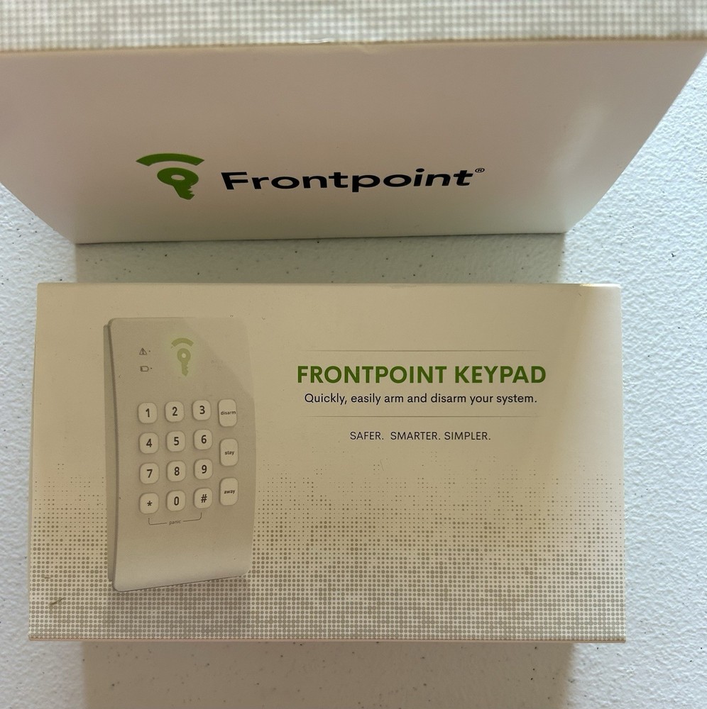 Frontpoint Security System Hub And Security Keypads Plus Other Sensors