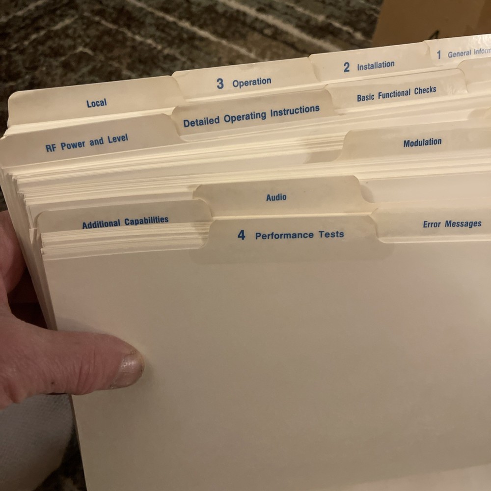 HP 8901B Modulation Analyzer Operation and Calibration Manual