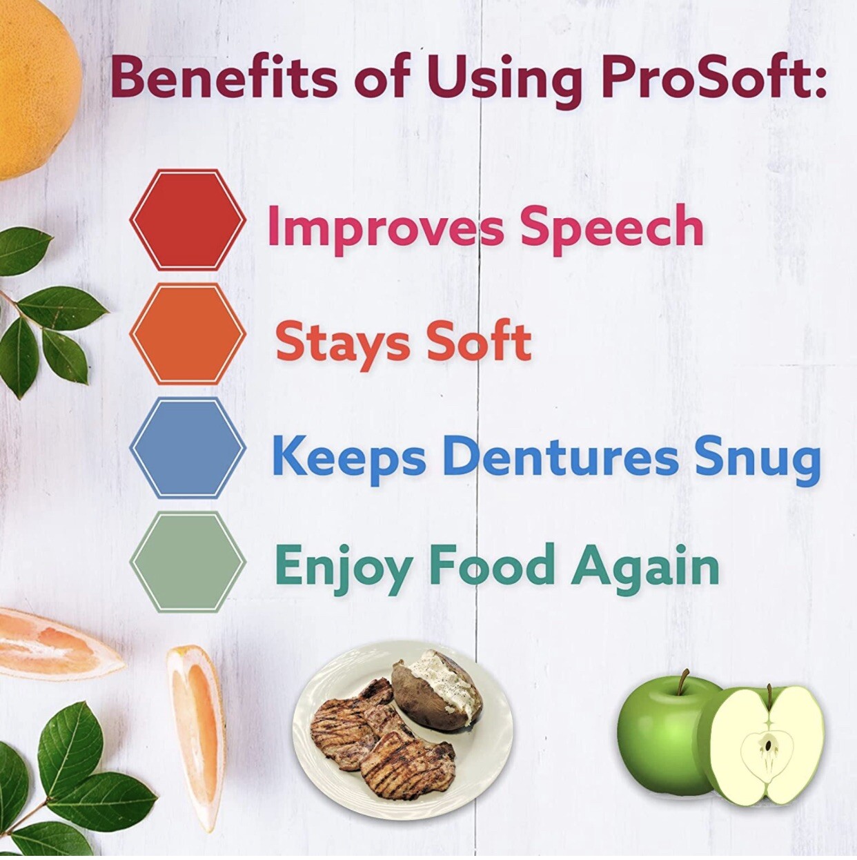 Soft Denture Reline Kit! Durable Liner! Repair Loose Dentures! ProSoft Reliner!