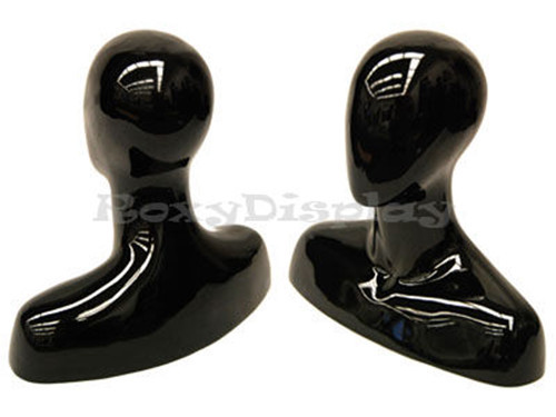 Male Egg Head Mannequin Head Fiber Glass Display #MD-MEGGB