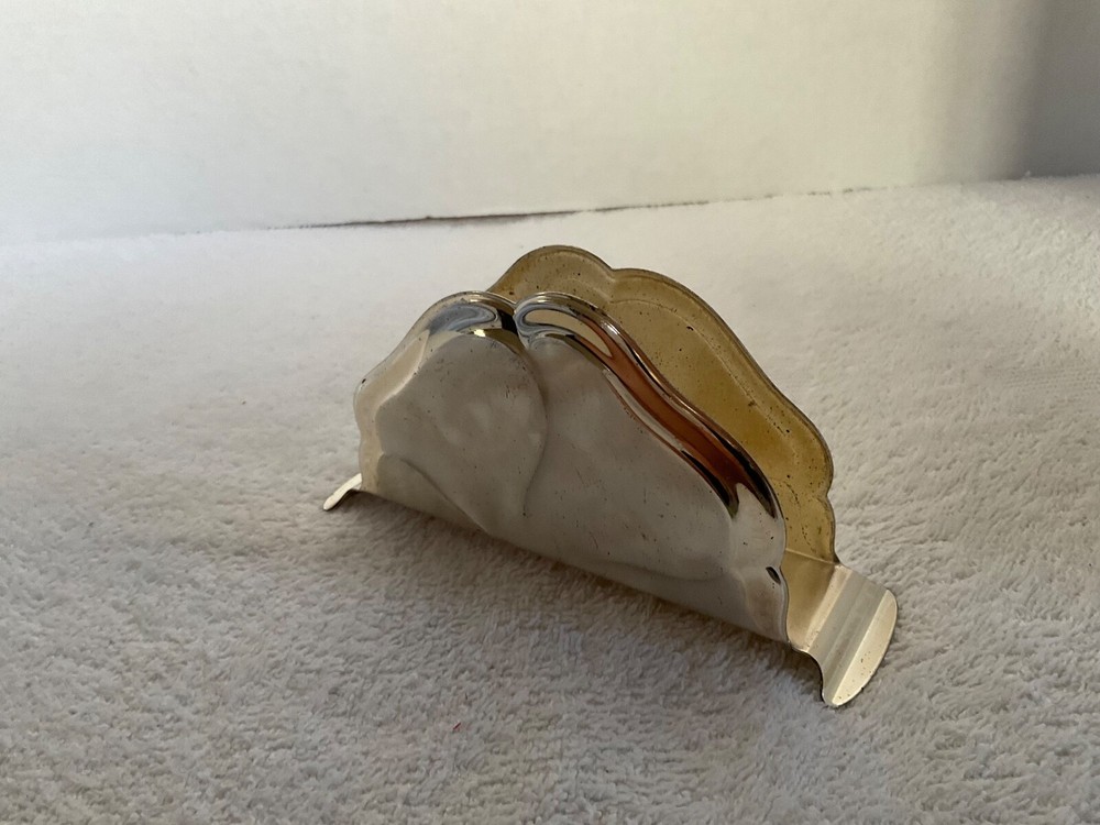 WMF-IKORA Napkin Mail Holder Silver Electroplate Brass 5 1/4"