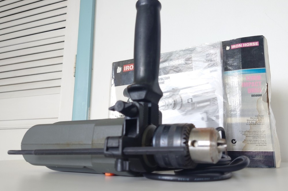 Iron Horse 13mm Impact Drill - Variable Speed, Forward & Reverse - Depth Gauge