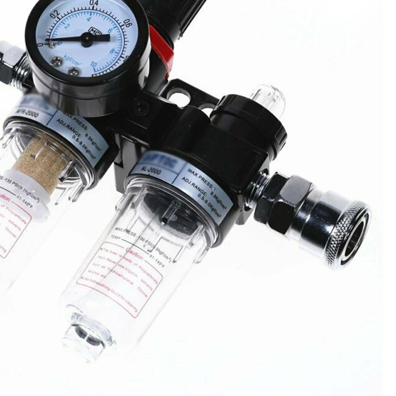 AFC2000 Plastic Air Source Treatment Filter Pressure Gauge Regulator Replacement