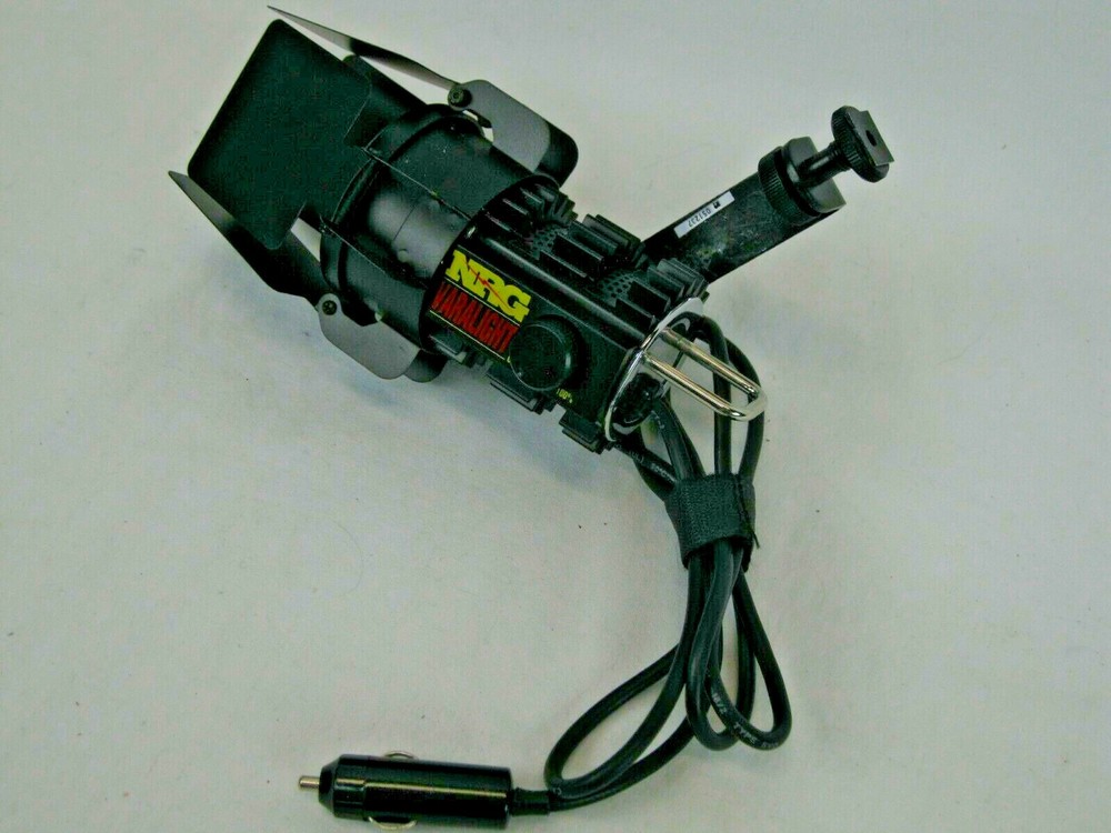 NRG VARI-LITE Pro On Camera Video Light Dimmable Tested Working -Sold As Is