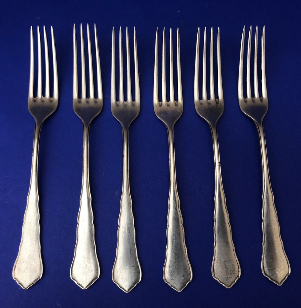 Forks silver 800 WMF Chippendale Pattern excellent condition