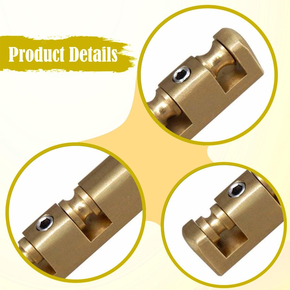 Brass Roller Guitar Nut Replacement 4 String Bass Accessories Spare Component