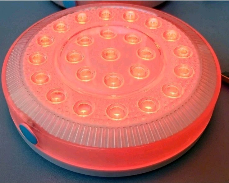 Rechargeable Submersible LED Pool Lights Wireless APP Control Waterproof 4 Pack