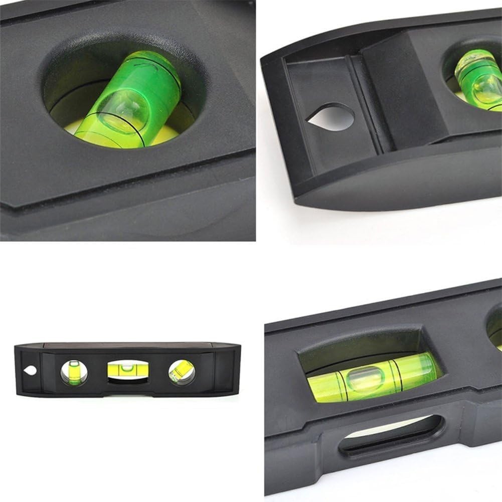 6 Inch Magnetic Torpedo Level with 3 Bubble Vials for Precise Measurements