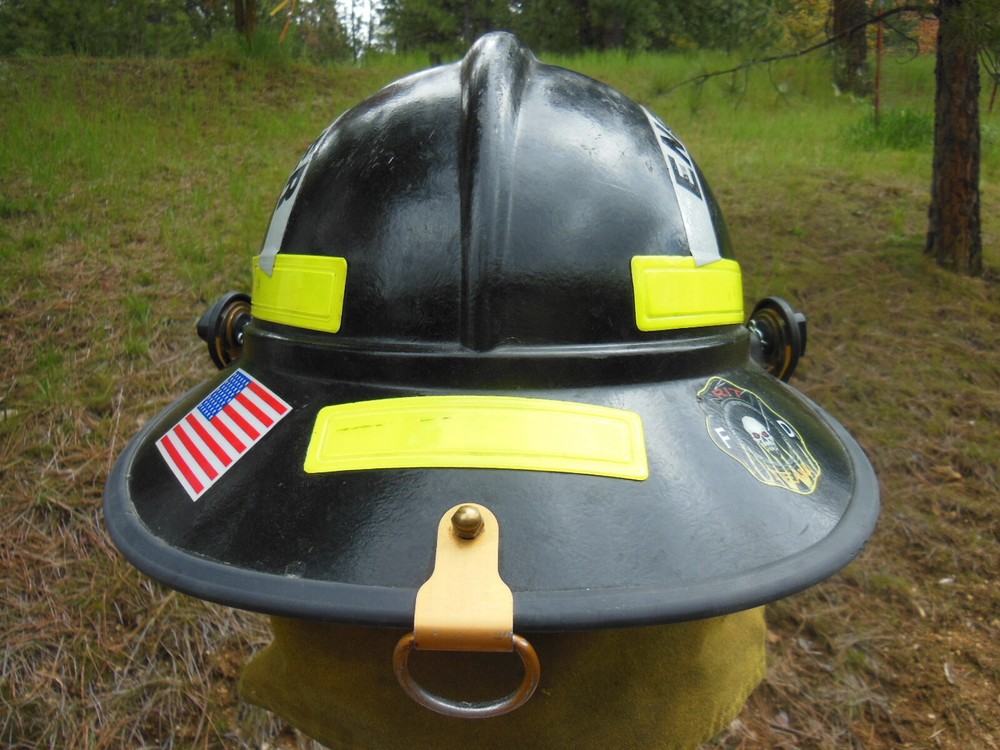 FIRE FIGHTER HELMET for ENGINEER with Faceshield & Neck Protector & Chin Strap