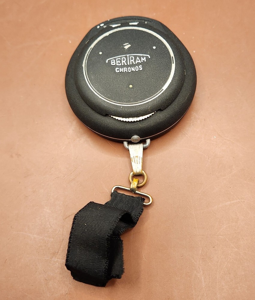 Vintage Bertram Chronos CINE Exposure Meter - Box, Instructions, Strap -...