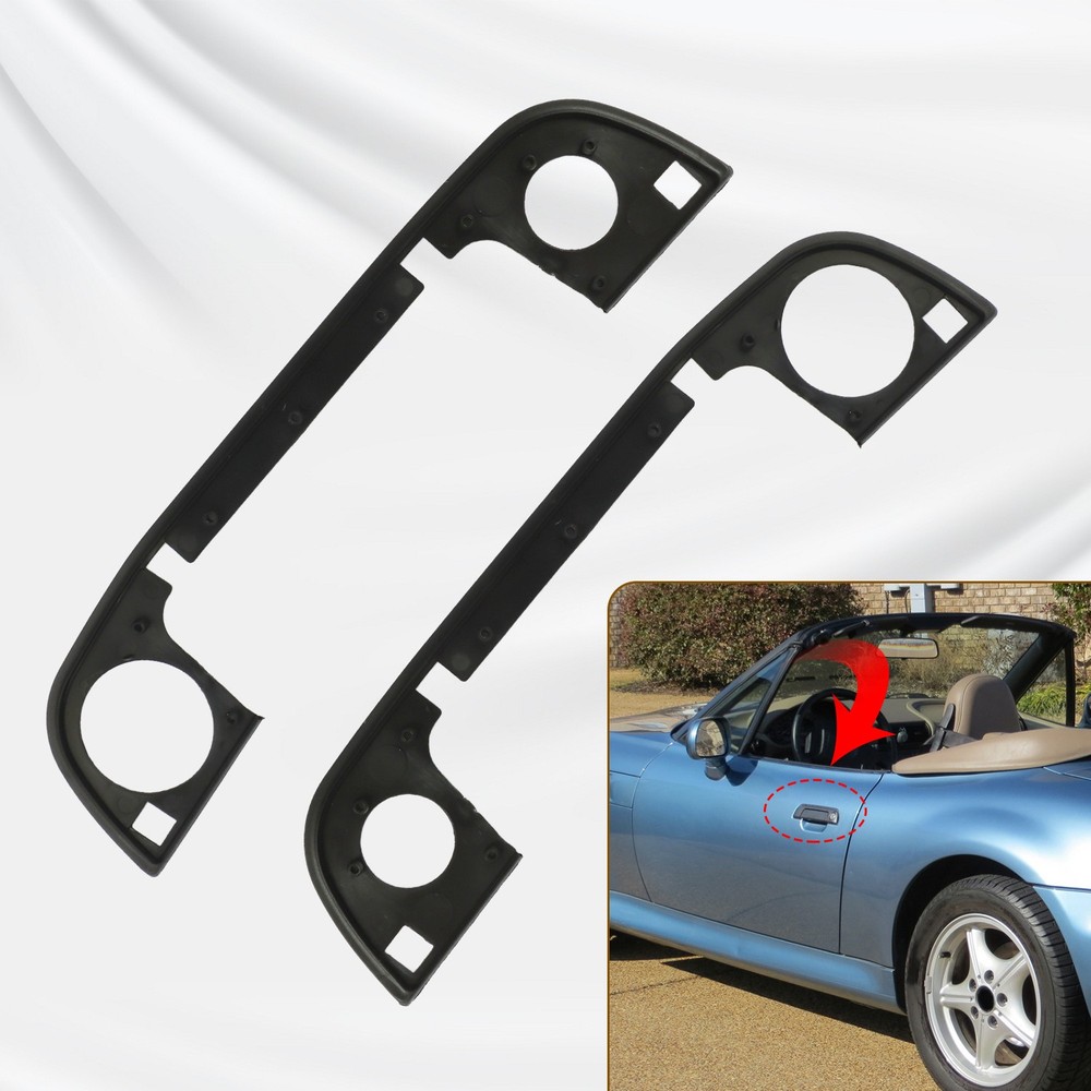 2X Front Door Handle Gasket Rubber Seals for BMW E36 E34 E32 Z3 3 5 7 Series US
