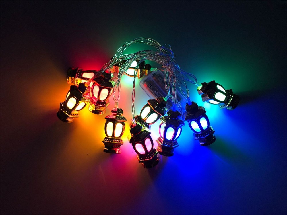 3M Eid LED Gold Lights Decorative String Lights Ambient Light Decoration New