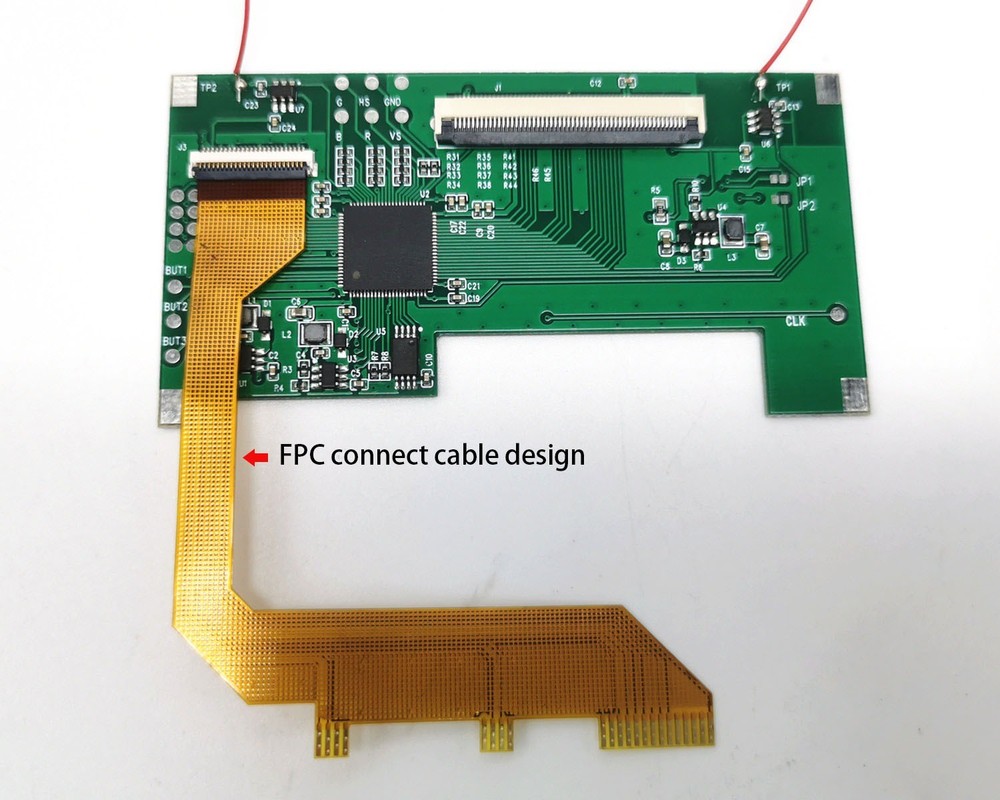 SEGA Game Gear Backlight LCD Kit (Touch Version) - Hispeedido