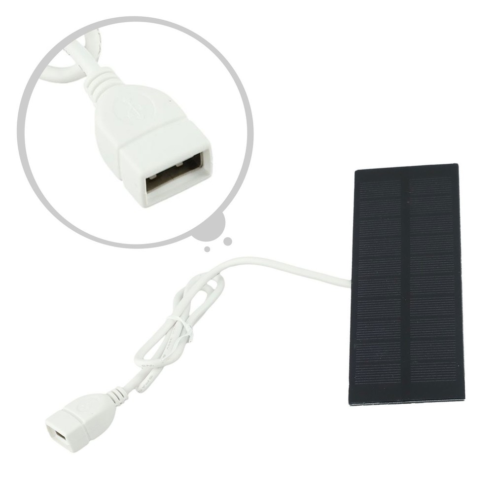 Innovative 2W Portable Solar Charger Compatible with Small Electronics
