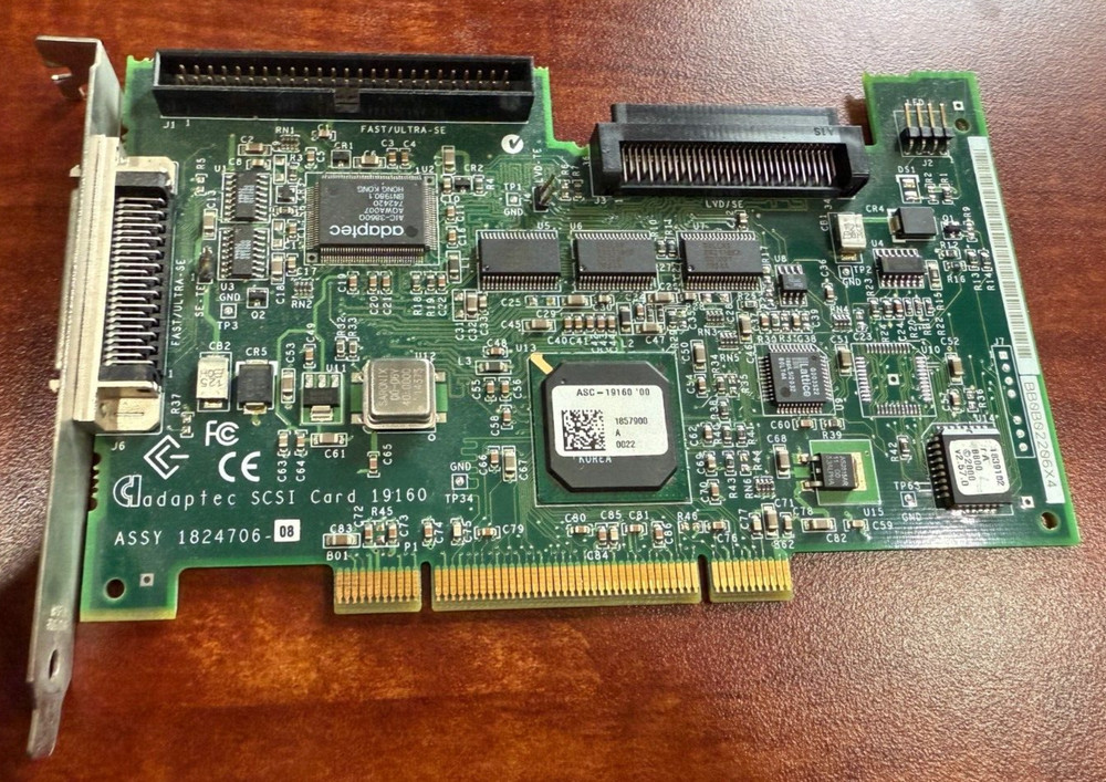 Adaptec SCSI Controller Card 19160, PCI Card