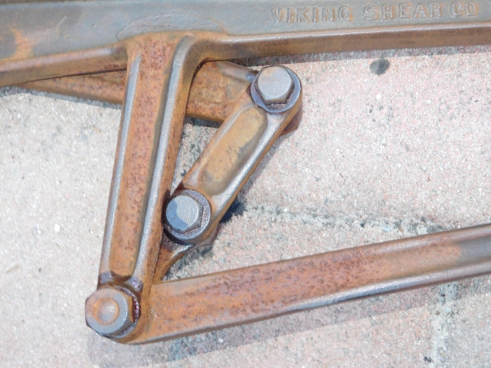 1925 The Viking Shear Sheet Metal Shear Tool Compound lever handle