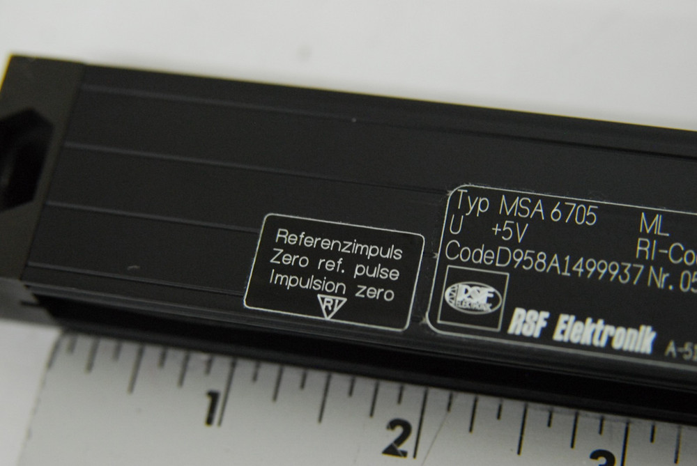 DEA RSF Elektronik MSA 6705 Linear Encoder ML 720mm Intervall 20um - Mistral 776